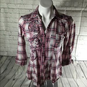 Vanity | Plaid Button Down